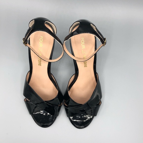 Pour la Victoire patent leather sandals - Picture 10 of 11